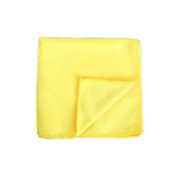 Многоразовая полировальная салфетка MICROSHINE из микрофибры, жёлтая, 260 г/м2, 400х400мм